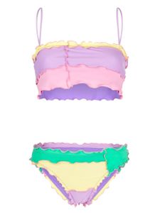 sherris bikini à design colour block - Multicolore