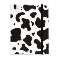 Pepa Lani Notitieboek A5 Black & White Cow