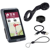Sigma ROX 12.1 EVO Basic Set - Night Grey Fietsnavigatie Fietsen Europa Bluetooth, GPS, GLONASS