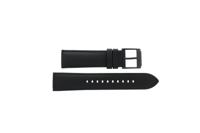 Horlogeband Michael Kors MKT4025 Leder Zwart 22mm