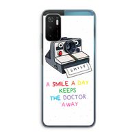 Smile: Xiaomi Poco M3 Pro 5G Transparant Hoesje Smile: Xiaomi Poco M3 Pro 5G Transparant Hoesje