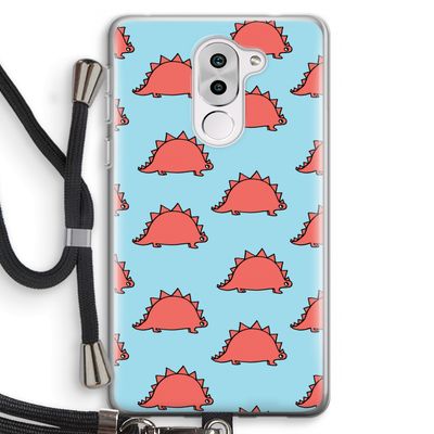 Dinosawrr: Honor 6X Transparant Hoesje met koord
