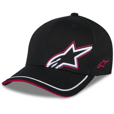 ALPINESTARS Corp Shift Relay Hat, Petjes en mutsen voor de motorfietsrijder, Zwart