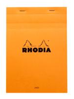 Schrijfblok rhodia a5 lijn 80vel 80gr kantln or | 10 stuks