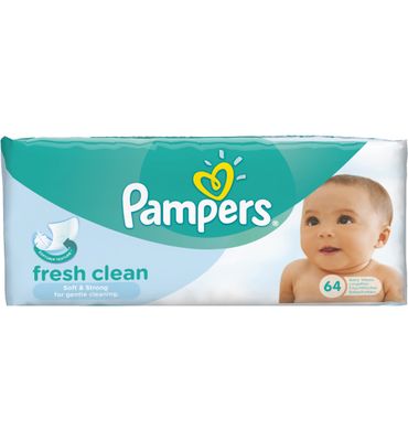Pampers Pampers Babydoekjes Baby Fresh Navul (64st) Pampers Pampers Babydoekjes Baby Fresh Navul (64st)