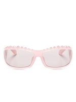 Swarovski lunettes de soleil à monture pilote - Rose