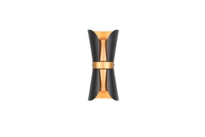 Trio Design wandspotCoat zwart - up & down - 218600280