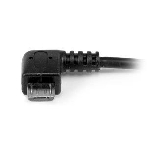 StarTech.com 12 cm rechtshoekige micro-USB-naar-USB-OTG-hostadapter M/F