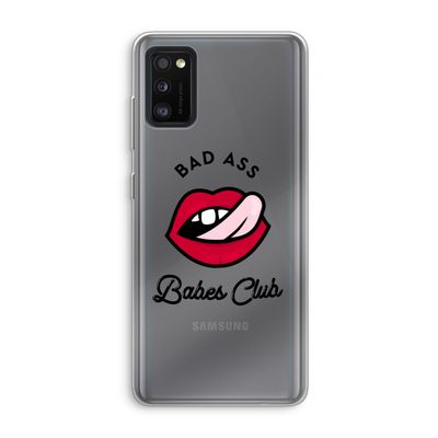 Badass Babes Club: Samsung Galaxy A41 Transparant Hoesje