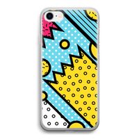 Pop Art #1: iPhone SE 2020 Transparant Hoesje