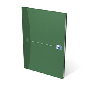 Oxford Office Essentials schrift, harde kaft, 192 bladzijden, ft A4, geruit 5 mm, geassorteerde kleuren
