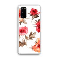Roosjes: Samsung Galaxy S20 Transparant Hoesje