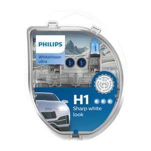 Philips Philips 12258WVUSM White Vision Ultra H1 2 stuks 0730280