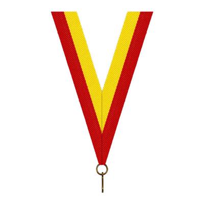 Sportprijzen Leiden Halslint - Rood Geel