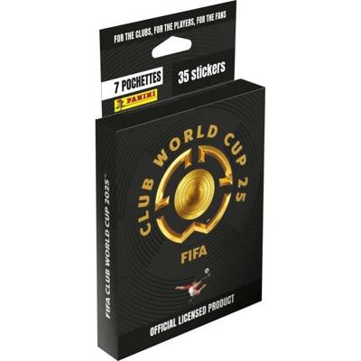 Blisterverpakking - PANINI - CLUBS WORLD CUP 2025 - 7 zakjes - 35 stickers