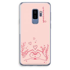 Love is in the air: Samsung Galaxy S9 Plus Transparant Hoesje