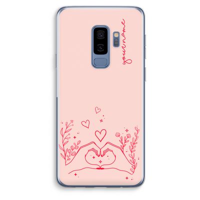 Love is in the air: Samsung Galaxy S9 Plus Transparant Hoesje