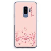 Love is in the air: Samsung Galaxy S9 Plus Transparant Hoesje
