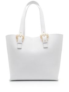 Versace Jeans Couture sac cabas à boucle logo - Blanc