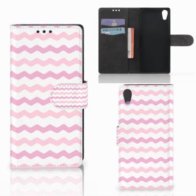 Sony Xperia XA1 | Telefoon Hoesje | Waves Roze