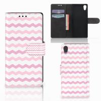 Sony Xperia XA1 | Telefoon Hoesje | Waves Roze