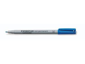 Viltstift Staedtler Lumocolor 316 non permanent F blauw