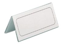 Tafelnaambord Durable 8052 61x210mm transparant - thumbnail