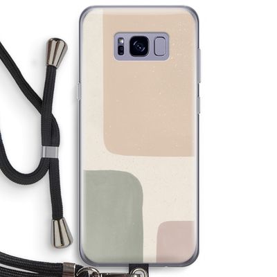 Geo #7: Samsung Galaxy S8 Plus Transparant Hoesje met koord