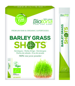 Biotona Barley grass raw shots 2.2 gram bio