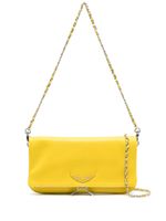 Zadig&Voltaire sac à bandoulière Rock en cuir - Jaune