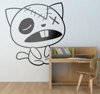 Sticker kinderkamer kat manga - thumbnail