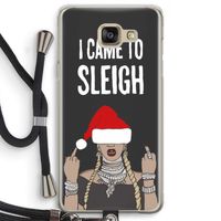 Came To Sleigh: Samsung Galaxy A5 (2016) Transparant Hoesje met koord