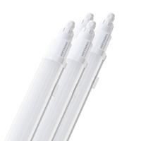 HOFTRONIC™ Q-Series - Set van 4 LED TL armaturen 150cm - IP65 Waterdicht - 48 Watt 5760 Lumen vervangt 192 Watt - 120lm/W - 6500K daglicht wit licht - gereedschapsloos Koppelbaar - IK08 - Tri-proof