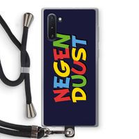 90's One: Samsung Galaxy Note 10 Transparant Hoesje met koord