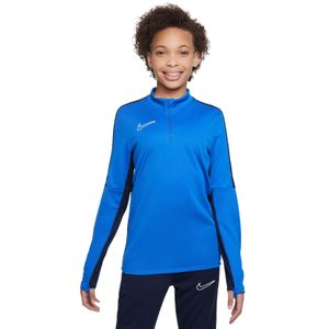 Nike Dri-FIT Academy 23 Trainingstrui 1/4-Zip Kids Blauw Donkerblauw Wit