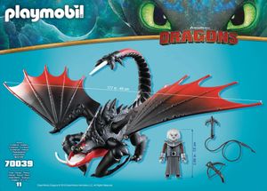 PLAYMOBIL Dragons - Dodenklauw en Grimmel 70039