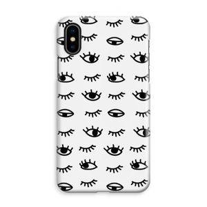 Eye pattern #2: iPhone XS Max Volledig Geprint Hoesje