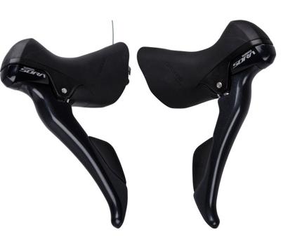 SHIMANO versteller-/remhendelset 2 x 9 speed sora st-r3000 zwart