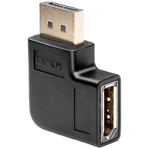 LINDY 41333 DisplayPort Adapter [1x DisplayPort bus - 1x DisplayPort stekker] Zwart