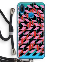 Skew Blush 2: Huawei P20 Lite Transparant Hoesje met koord
