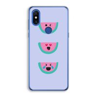 Smiley watermeloen: Xiaomi Mi Mix 3 Transparant Hoesje