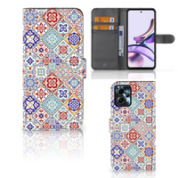 Motorola Moto G13 | G23 Bookcase Tiles Color - thumbnail