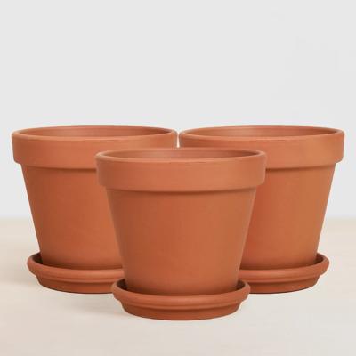 Barcelona - Terracotta potten - P12 (3 stuks)