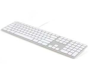 Matias Bedraad RGB Toetsenbord US QWERTY voor PC zilver