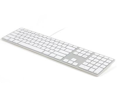 Matias Bedraad RGB Toetsenbord US QWERTY voor PC zilver
