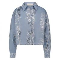 Nukus - Blauw | Dames | Blouse | Blauw | XL | regular | Kamst mode