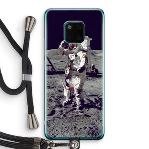 Spaceman: Huawei Mate 20 Pro Transparant Hoesje met koord