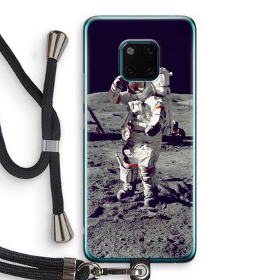 Spaceman: Huawei Mate 20 Pro Transparant Hoesje met koord