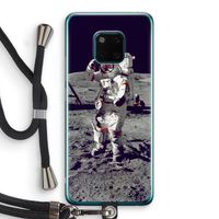 Spaceman: Huawei Mate 20 Pro Transparant Hoesje met koord
