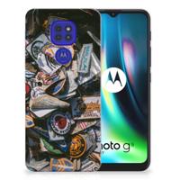 Motorola Moto G9 Play | E7 Plus | Siliconen hoesje | met foto Badges Motorola Moto G9 Play | E7 Plus | Siliconen hoesje | met foto Badges